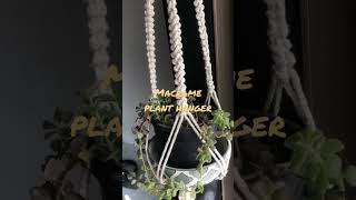 Macrame plant hanger#macrameplanthanger #macramecreation #planter #planthanger #diycrafts #diy #hand