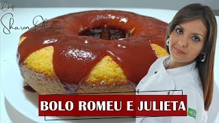 COMO FAZER BOLO ROMEU E JULIETA PERFEITO | Chef Sharon Oliveira