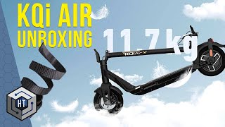 NIU KQi Air X: Ultraleichter E-Scooter aus Carbon im Ersteindruck #niu  #escooter #unboxing