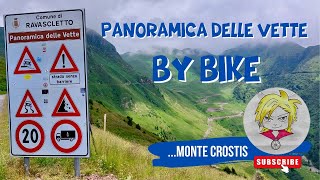 PANORAMICA DELLE VETTE: MTB AI PIEDI DEL MONTE CROSTIS