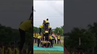 Pyramid on Sports Day- 2023. Part-1