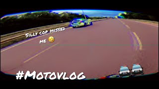 Silly cop 🚔 I #motovlog