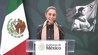 Nuevo Laredo recibe con calidez a la presidenta de México Claudia Sheinbaum