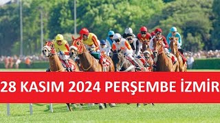 28 KASIM 2024 PERŞEMBE İZMİR AT YARIŞI TAHMİNLERİ VE YORUMLARI