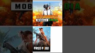 Bgmi vs free fire #sorts #freefire #bgmi #shortvideo #viralvideo