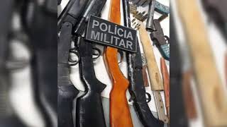 Polícia apreende armas artesanais e munições em chorozinho