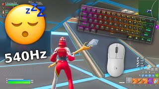 Apex Pro Mini ASMR 😴 Go Goated Zone Wars🏆 Fortnite 540 FPS 4K Gameplay⭐