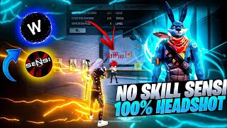 @WhiteFF No Skill Sensi Revealed 😱🔥 Does It Gives 100% Headshots ?😮 Paid Pc Sensi 💸