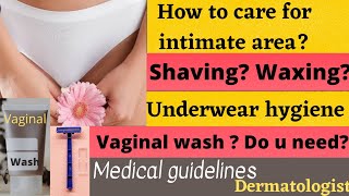 How to care for intimate area/ vaginal wash/ how to prevent darkening of intimate area/