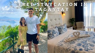 Vlog • Free staycation in Tagaytay 😍 | TEAM KD OFFICIAL