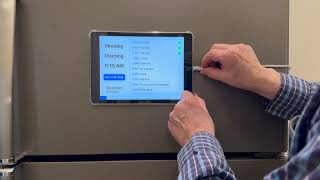 How to Mount an iPad on Your Fridge Without Adhesive or Brackets