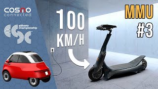 Racing E-Scooter S1-X | Microlino E-Auto 2.0 | Cosmo Ride Blinker für EScooter & E-Bikes | MMU3