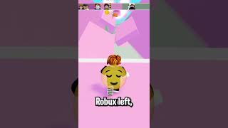 She Gave All Her Robux Away... so he did THIS #shorts