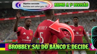 RUMO A PRIMEIRA DIVISÃO COM JOGADORES SECRETOS BUGADOS - MESMO COM A SETA PRA BAIXO BROBBEY CRAVOU!😱