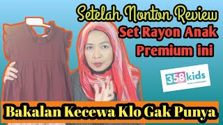 SETELAH NONTON REWIEW SET RAYON ANAK PREMIUM INI, BAKALAN KECEWA KALAU GAK PUNYA...!