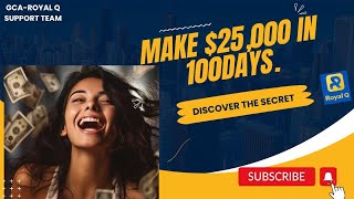 Make $25,000 in 250 days. Join today and Discover the secrets of this amazing strategy