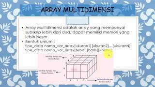 Array JAVA || Tutorial Java