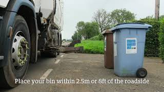 One Armed Vehicle Bin Collection