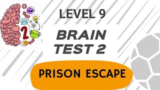 Brain Test 2 Level 9 Prison Escape || Andy must unlock that door.