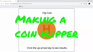 Scratch Tutorial: Making an Advanced Coin Flipper