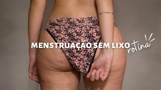 mostrei até como lavo meus absorventes | rotina de menstruação sem lixo | Larissa Vaiano