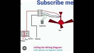 how house ceiling fan wiring connection details