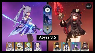 [Genshin Impact] Keqing & Hutao | Abyss 3.6 Floor 12