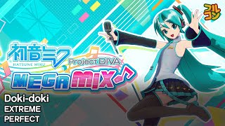 【Hatsune Miku: Project DIVA Mega Mix+ Customs Cam】Doki-doki Full Combo 0G