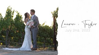 Lauren + Taylor Wedding Highlight