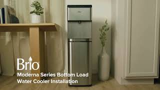 How to install a Brio Moderna 720 Bottom Load Water Cooler | Model# CLBL720SC Installation