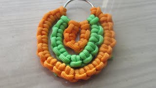 Easy Macrame Keyring for Beginners//Diy