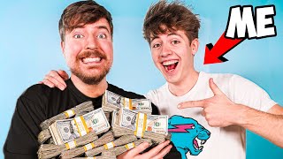 I Donated $100,000 to MrBeast!