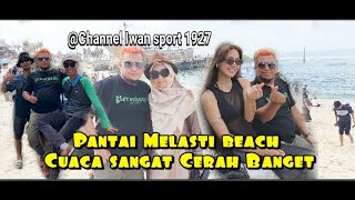 CUACA CERAH PAGI HARI DI PANTAI MELASTI BALI 2024 YMPI KEREN