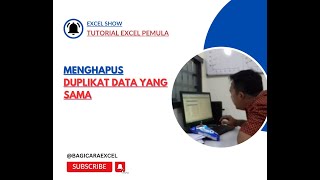 CARA MENGHAPUS DUPLIKAT DATA YANG SAMA