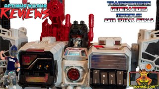 Optimus Wilbur Reviews: Transformers Generations Metroplex w/ Toyhax Decals