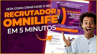 Criando o seu Recrutador Online para Omnilife de Forma Fácil e Rápida no Recrutador MMN