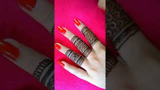 Latest mehndi design2022 ||Easy mehndi design ||Gol tikki mehndi design ||Mehndi design #shorts