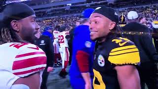 Congrats to the winners! Steelers win with 26 as predicted in Russel Wilson-World Series salute!