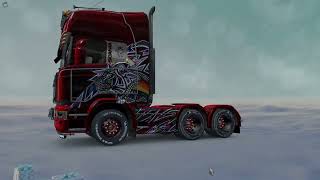 ETS2 MP Winter Mod - Christmas Reflections Event 2022 Dortmund-Stavanger