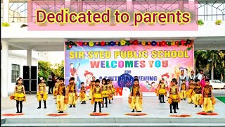 Dance dedicated to Parents | SSPS UNNAO | Mom & Dad song dance and skit | Mother & Father Theme song