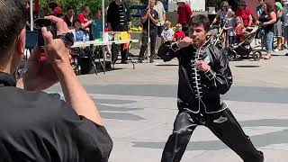 Calgary Chinese Cultural Centre  Kung Fu performance-  城 中 華 文 化 中 心--Emerald Cowboy