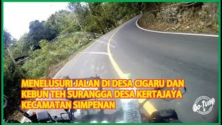 Menelusuri Jalan di Desa Cigaru dan Kebun Teh Surangga Desa Kertajaya Kecamatan Simpenan