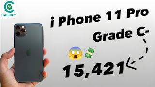 iPhone 11 pro Grade : C- | cashify super sale app| Unboxing by customer