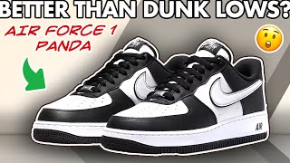 Better than Panda Dunk Lows?! Nike Air Force 1 07 LV8 Panda - Review, details and is it worth it?