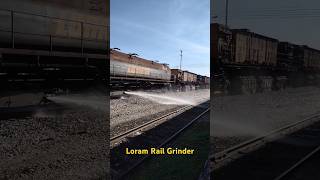 Loram Rail Grinder at Work on CSX - Part 1 of 2 #train #track #loram #csx @CameraBryan #railroad