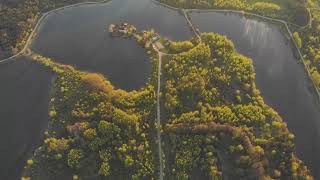 Цнянское водохранилище с высоты