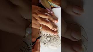 peepal leaf art|leaf art| Skeleton leaf art #shortsvideo #shorts #youtubeshorts