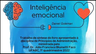 Inteligência Emocional de Daniel Goleman