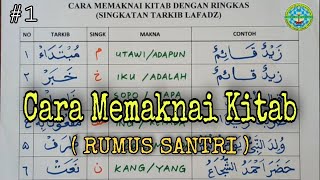 CARA MEMAKNAI KITAB #1 - Singkatan Tarkib (Utawi-iki-iku)