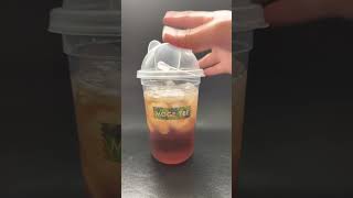 Korean peach iced tea